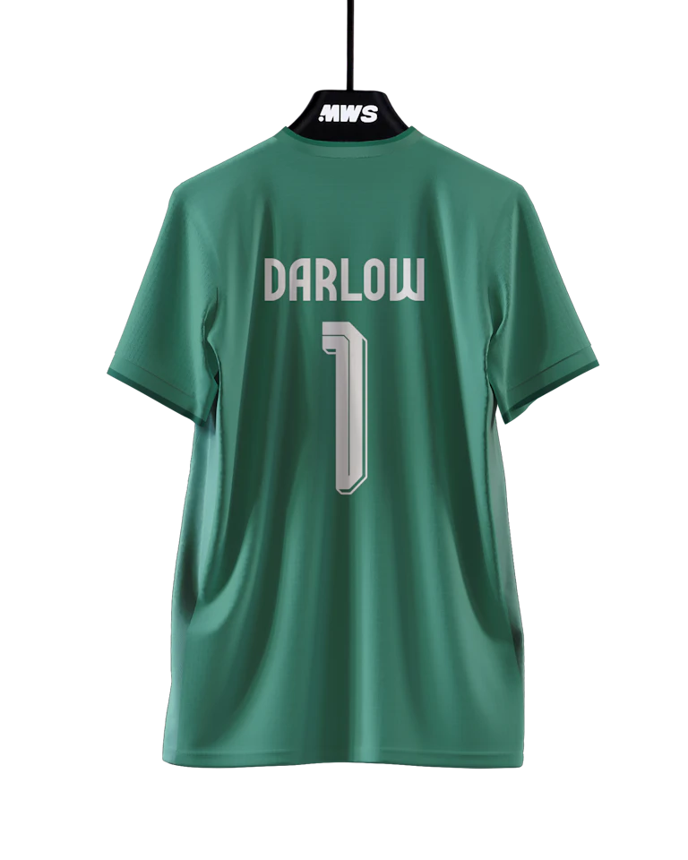 Karl Darlow Wales camisa.