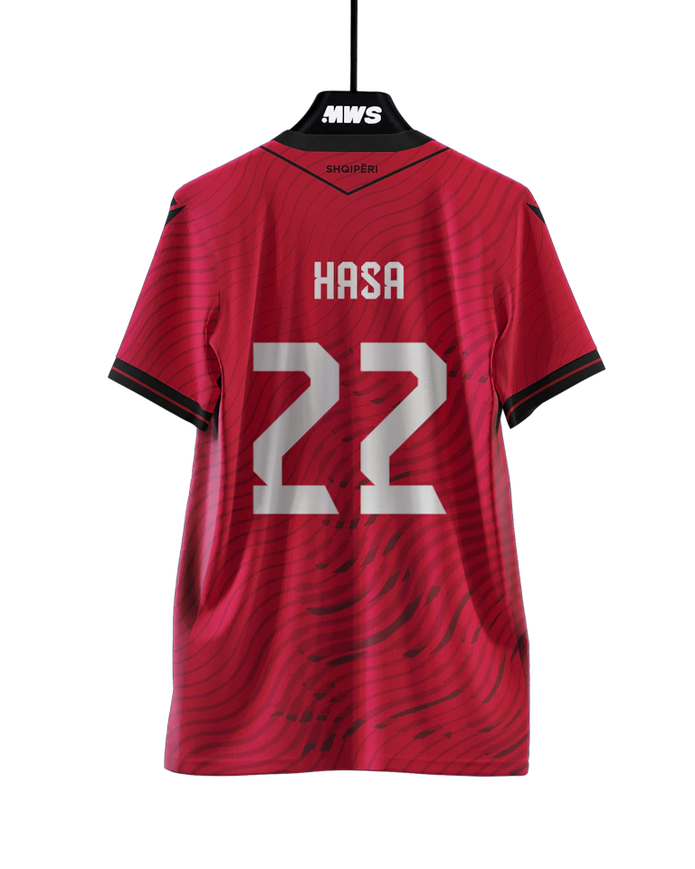 Albania-Trikot von Luis Hasa