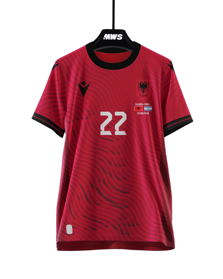 Albania-Trikot von Luis Hasa