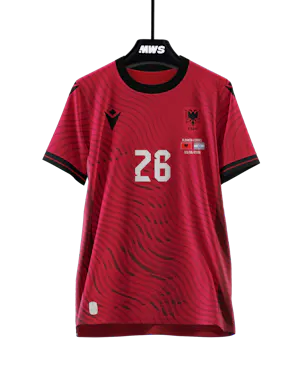 Bujar Pllana Albania jersey