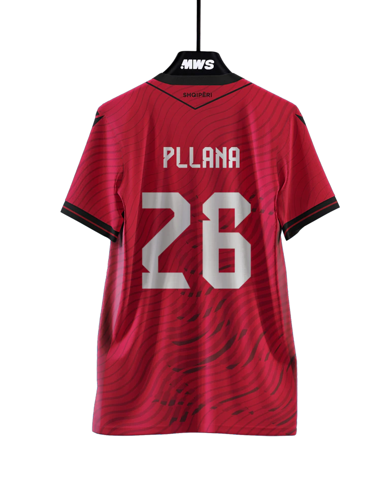 Bujar Pllana Albania jersey
