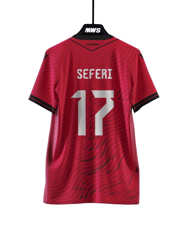 Taulant Seferi Albania jersey