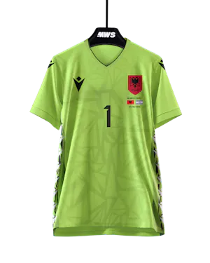 Alen Sherri Albania jersey