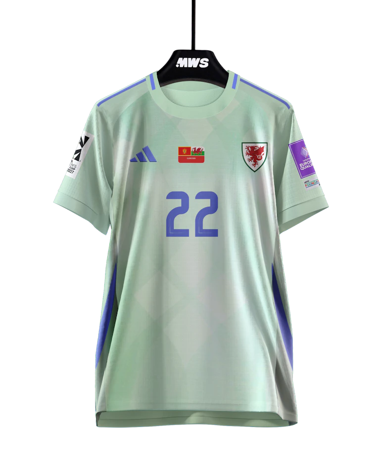 Camisola de Laura Hughes, Wales W