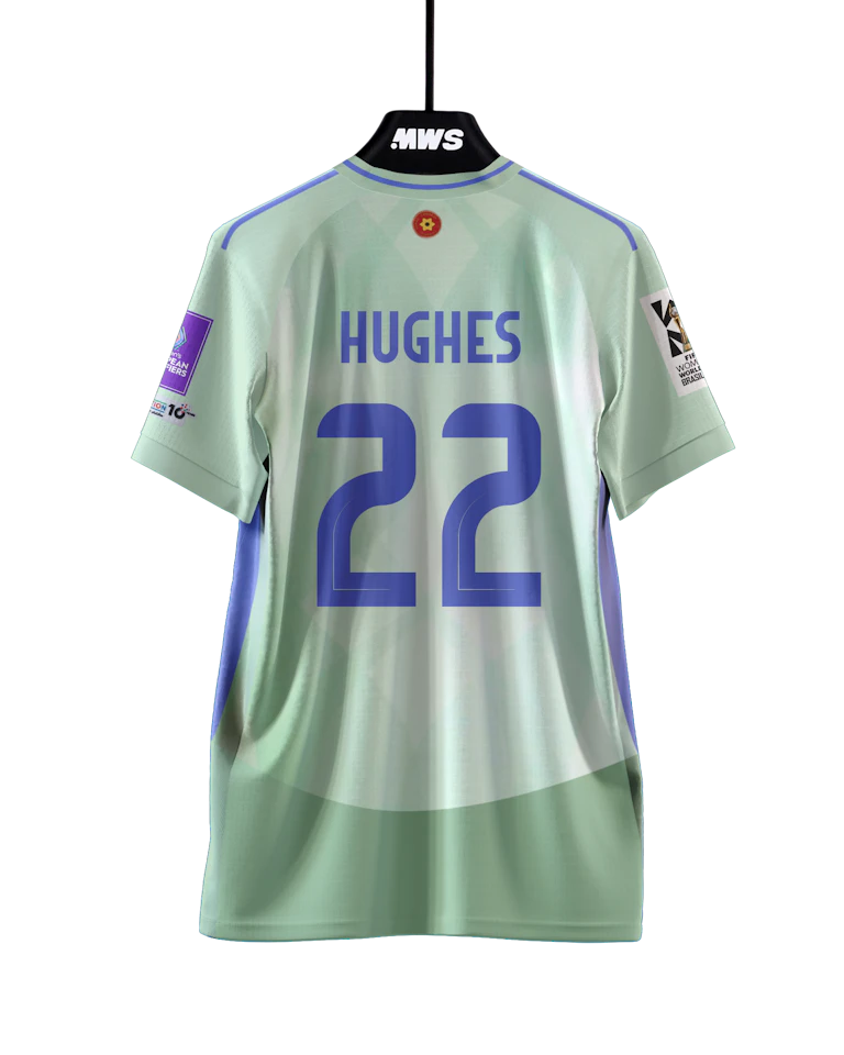 Laura Hughes Wales W camisa.