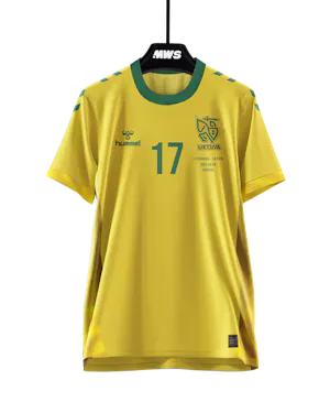 Lithuania-Trikot von Domantas Šluta
