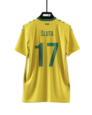 Lithuania-Trikot von Domantas Šluta