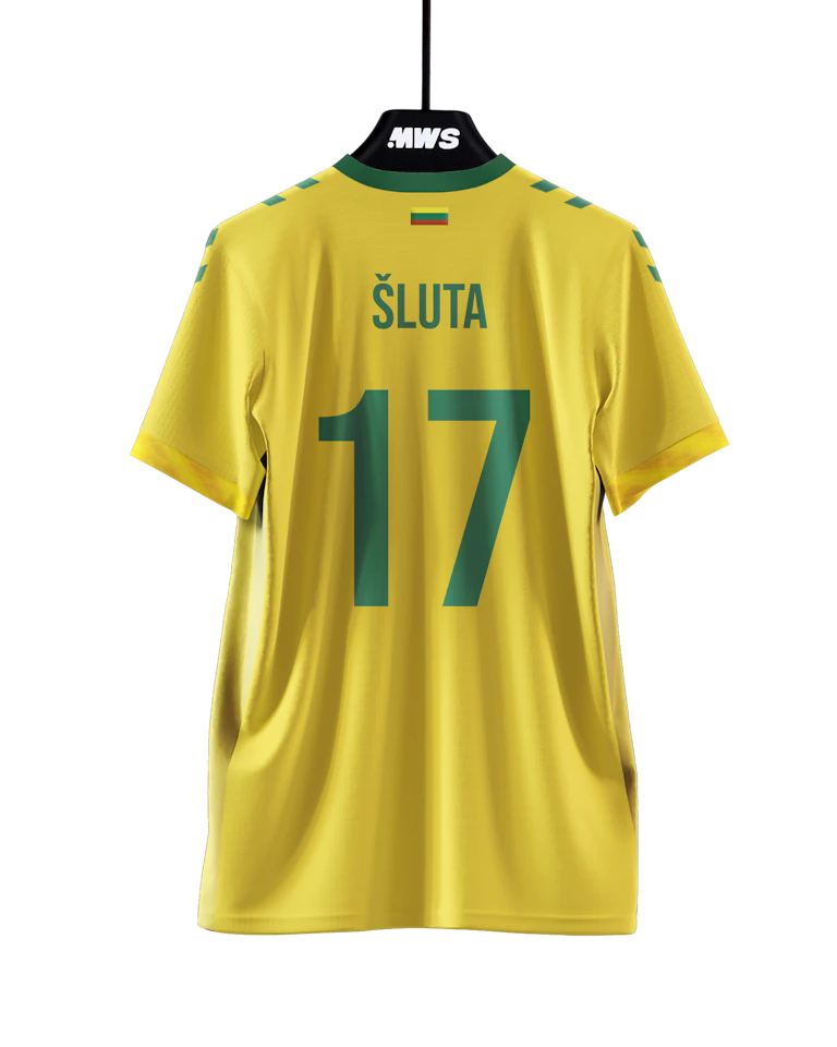 Domantas Šluta Lithuania camisa.