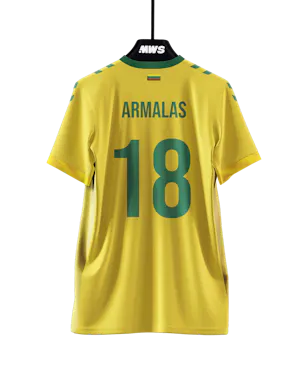 来自Lithuania的Vilius Armalas球衣