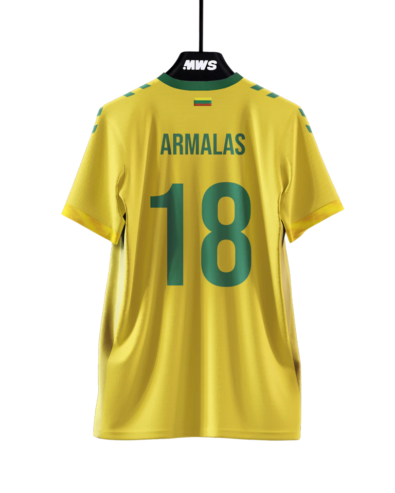 来自Lithuania的Vilius Armalas球衣