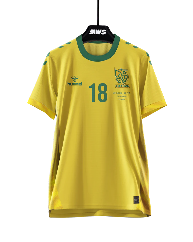 来自Lithuania的Vilius Armalas球衣