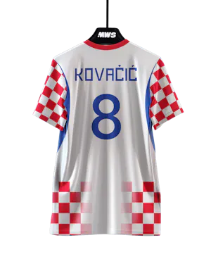 Mateo Kovačić Croácia camisa.