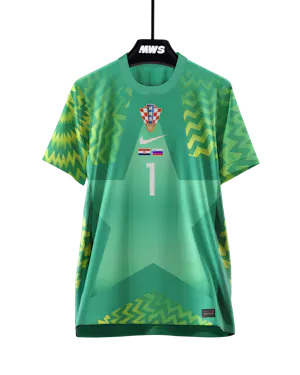 Camiseta Dominik Livaković Croatia
