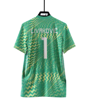 Dominik Livaković Croácia camisa.