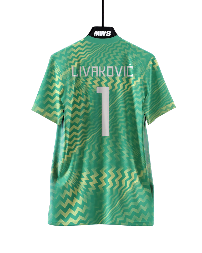 Dominik Livaković Croatia camisa.