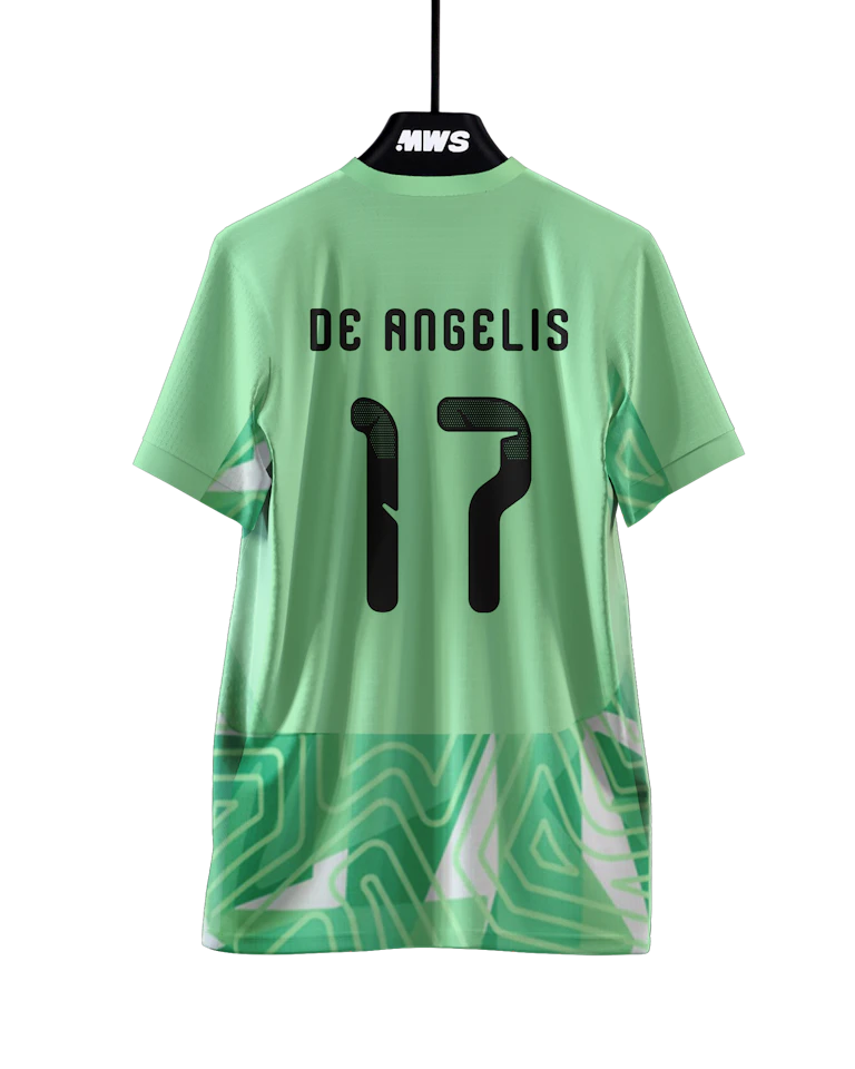 Mirco De Angelis San Marino camisa.