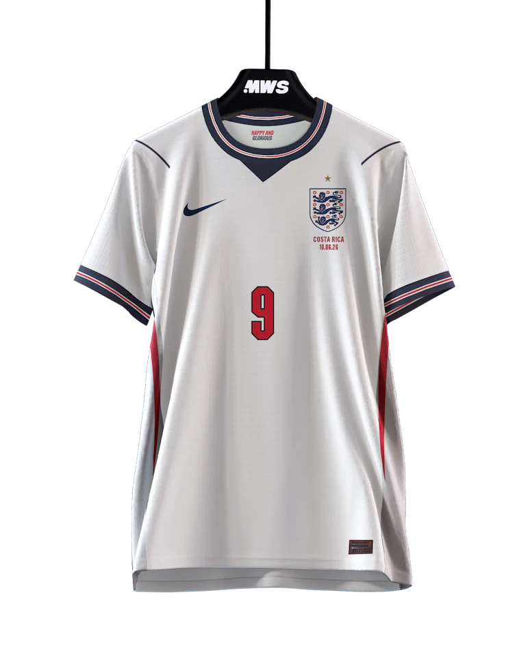 England 팀의 Harry Kane 셔츠