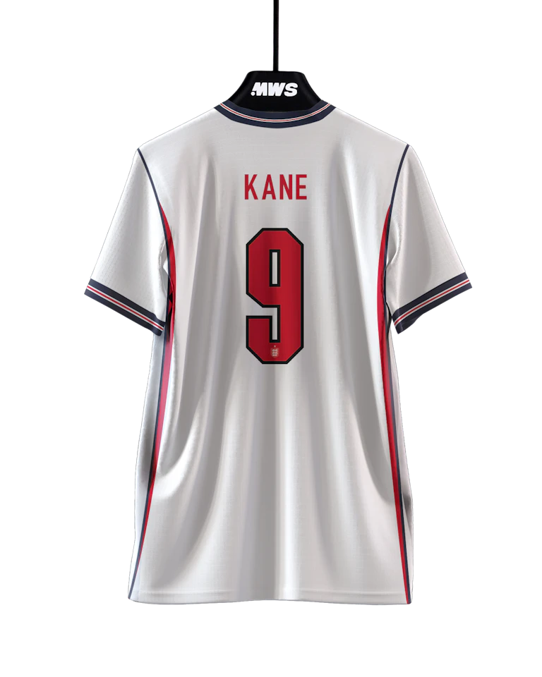 England 팀의 Harry Kane 셔츠