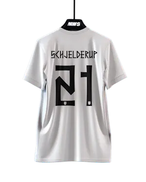 Andreas Schjelderup Norway shirt