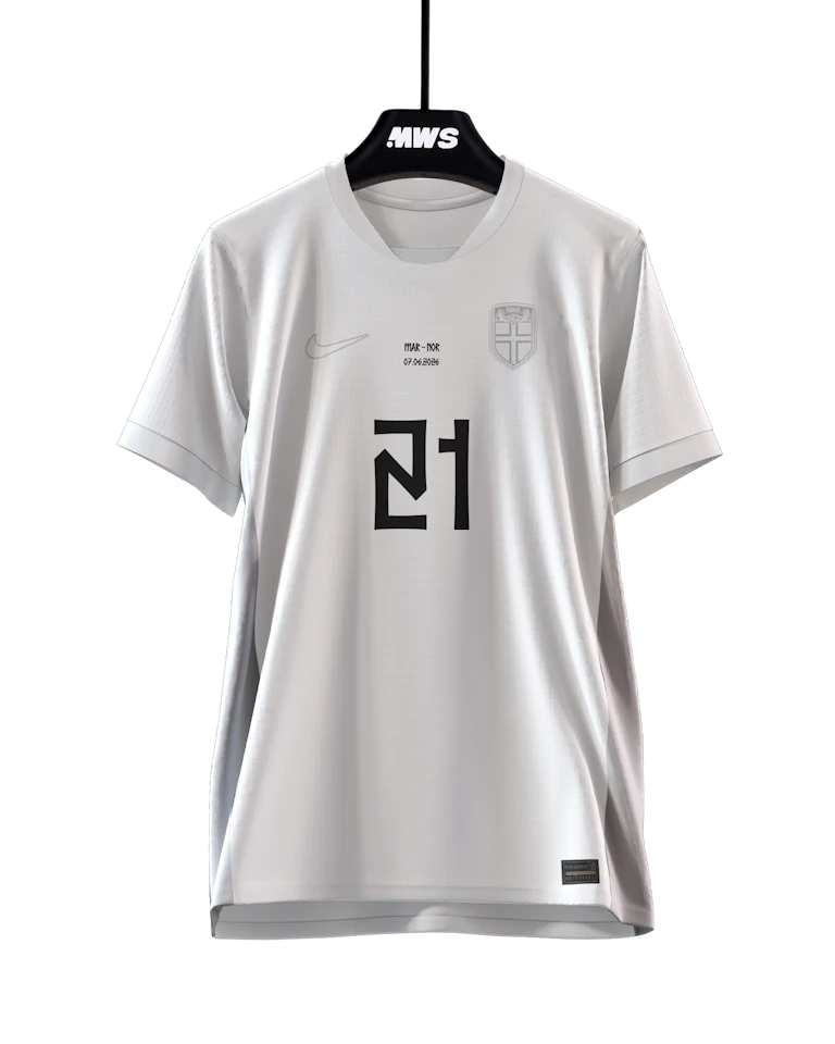 Andreas Schjelderup Norway shirt