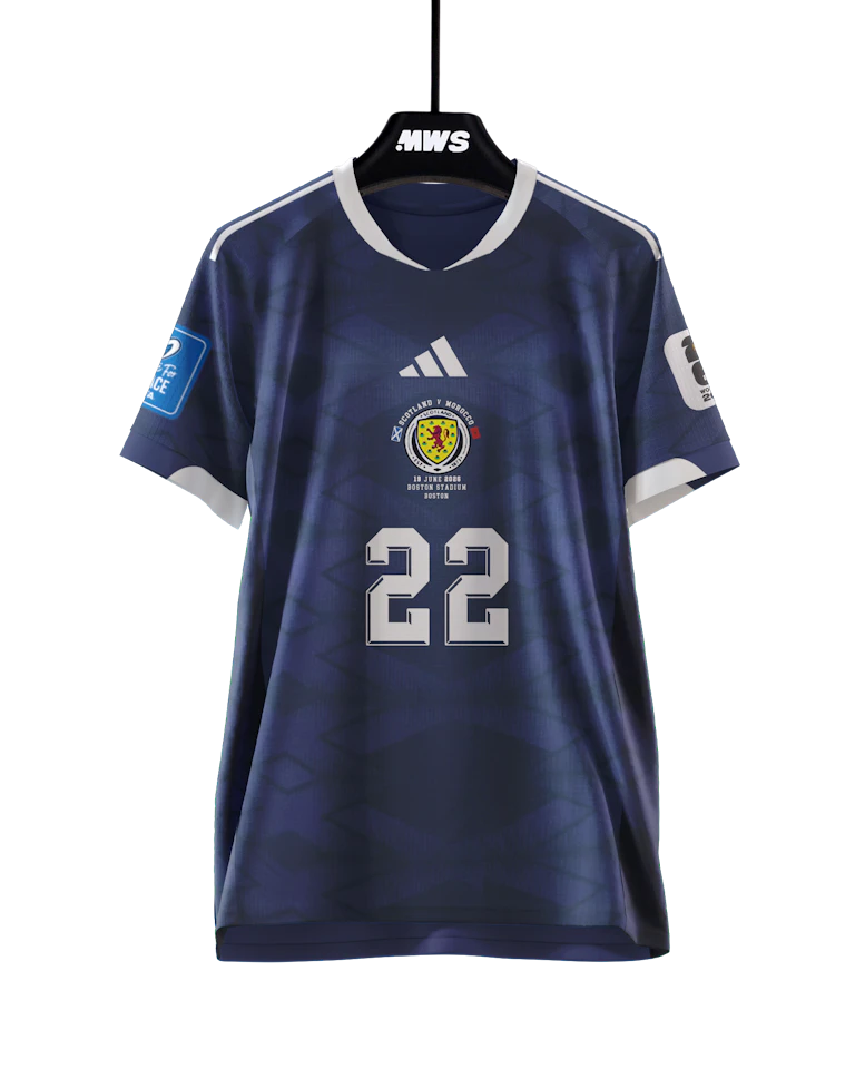 Scotland 팀의 Nathan Patterson 셔츠