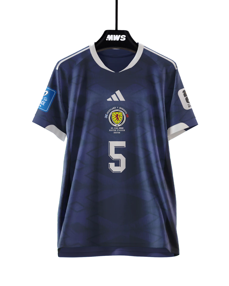 Scotland 팀의 Grant Hanley 셔츠