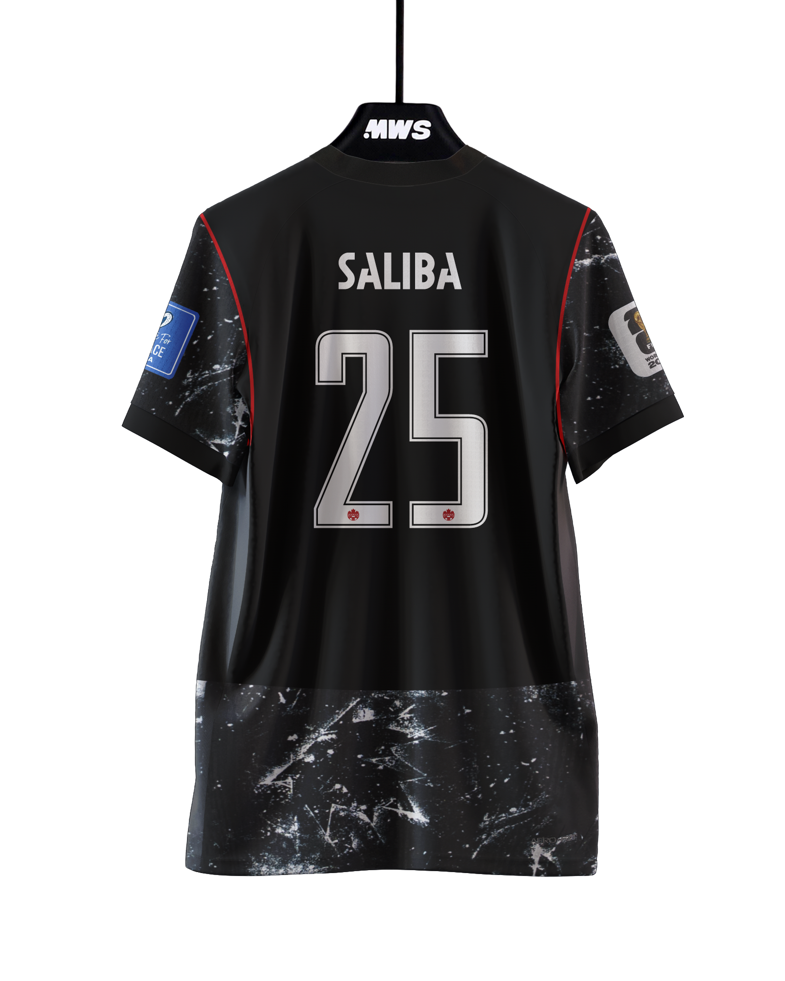 Nathan-Dylan Saliba | Canada - Qatar | MatchWornShirt