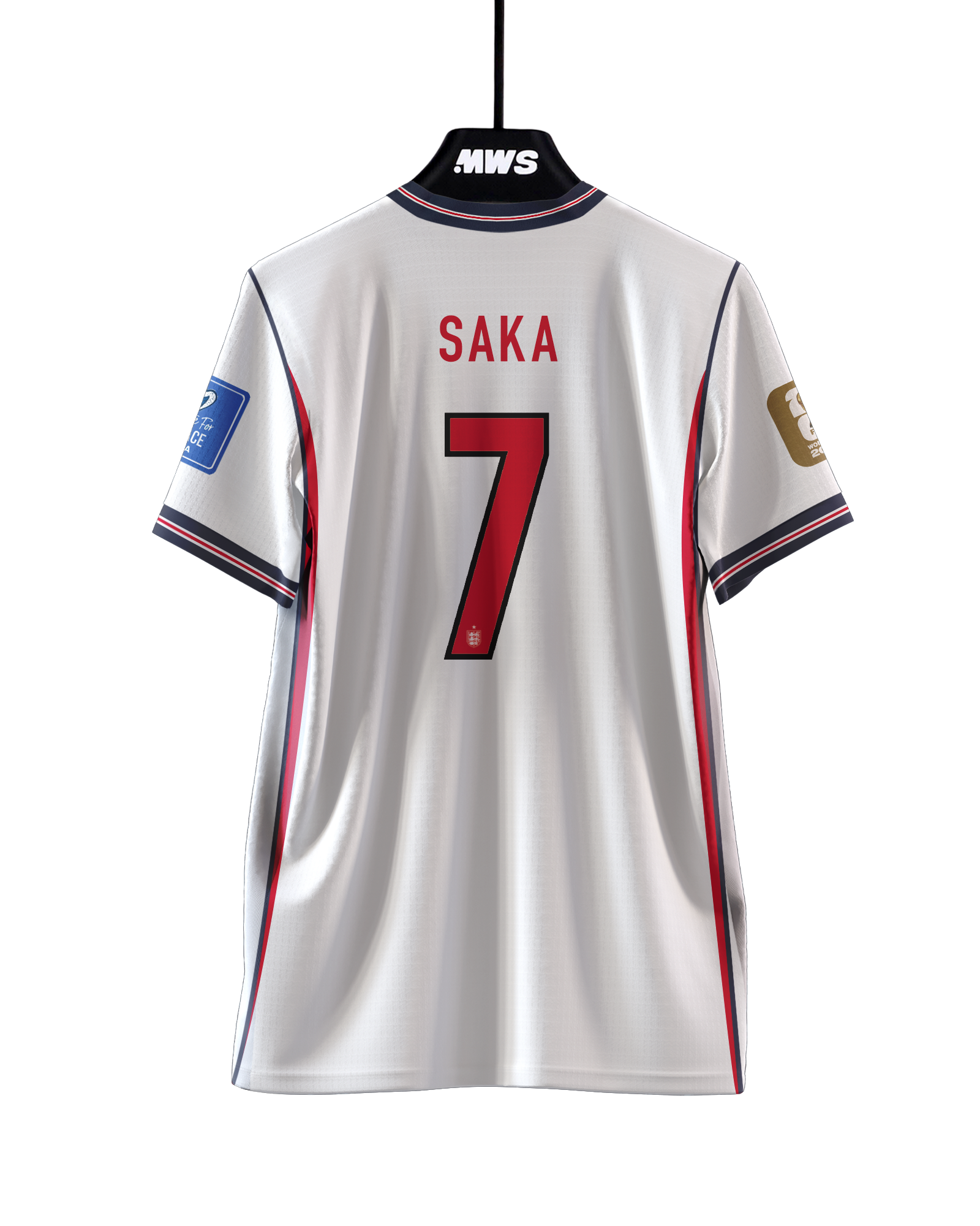 Bukayo Saka | England - Ghana | MatchWornShirt