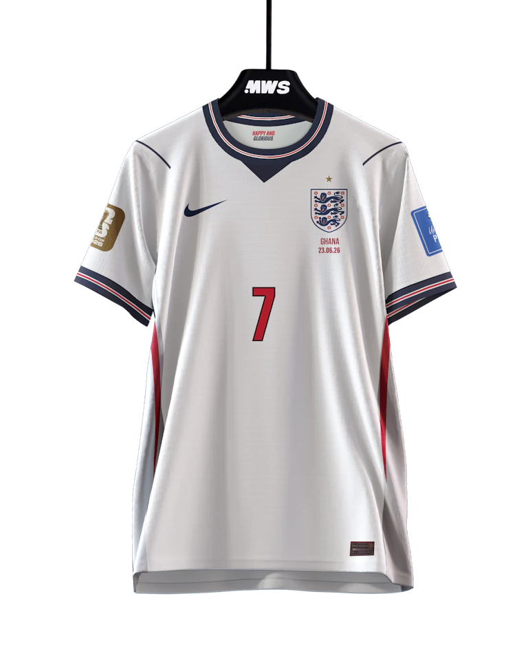 Bukayo Saka | England - Ghana | MatchWornShirt