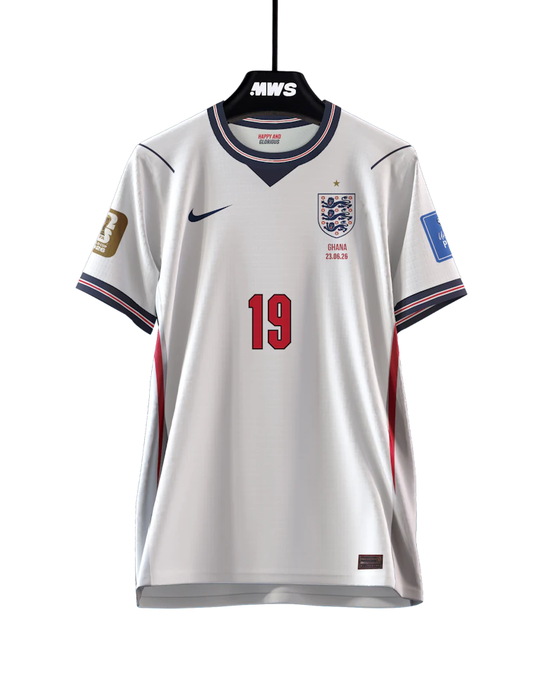 Ollie Watkins | England - Ghana | MatchWornShirt