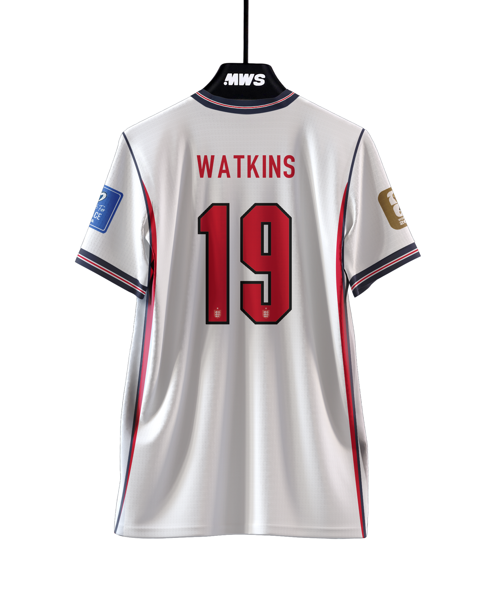 Ollie Watkins | England - Ghana | MatchWornShirt