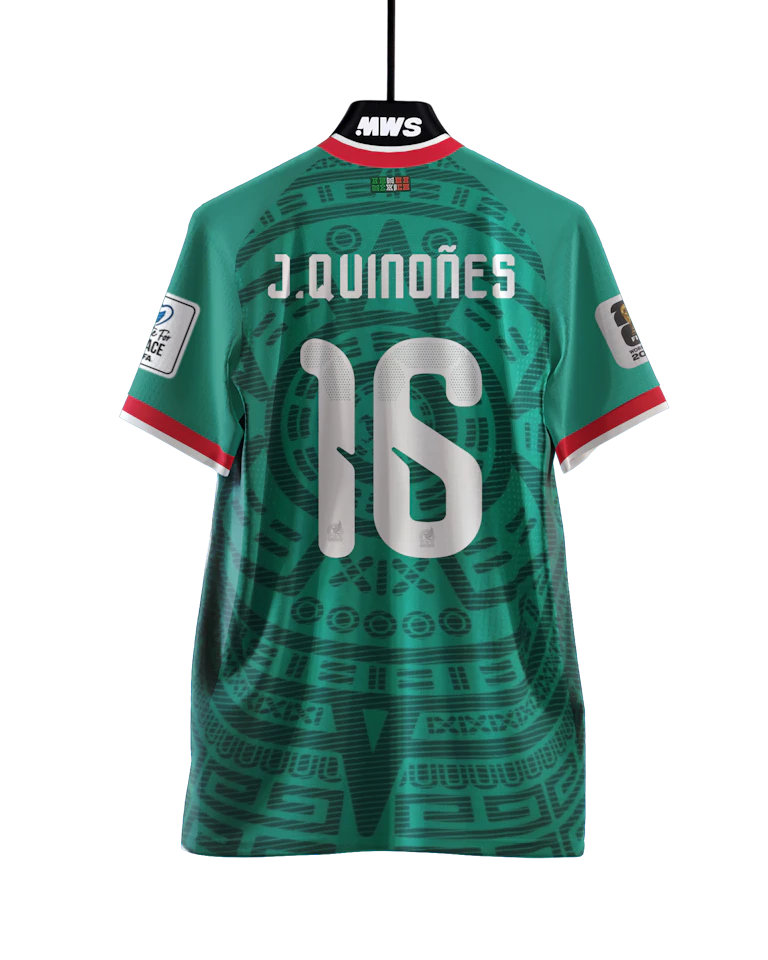 Julián Andrés Quiñones Mexico shirt