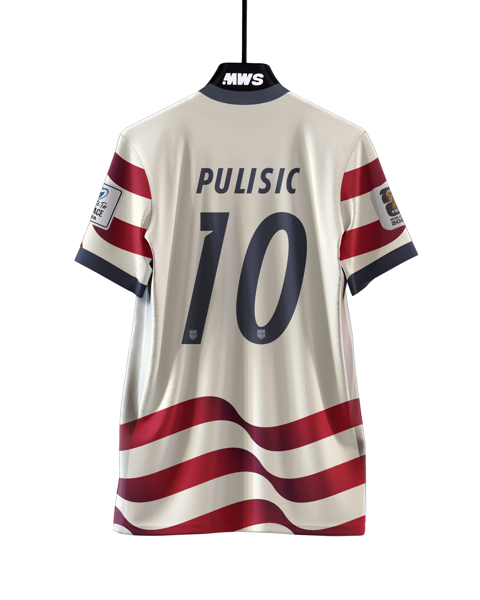 Christian Pulisic | United States - Paraguay | MatchWornShirt