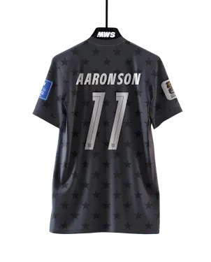 미국 팀의 Brenden Aaronson 셔츠