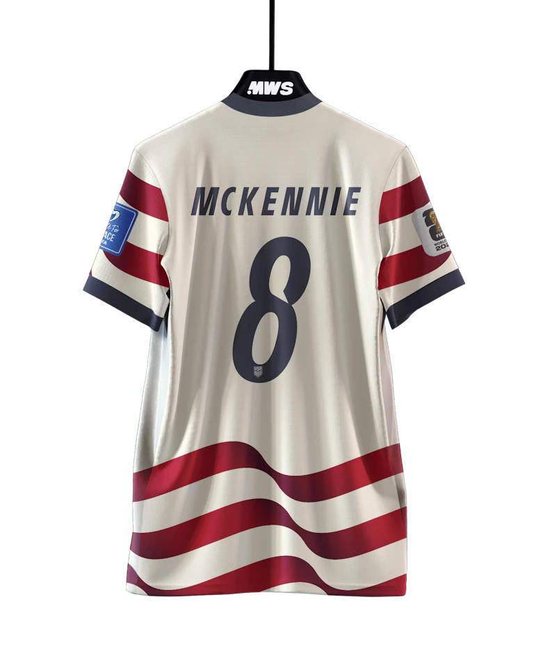 United States 팀의 Weston McKennie 셔츠