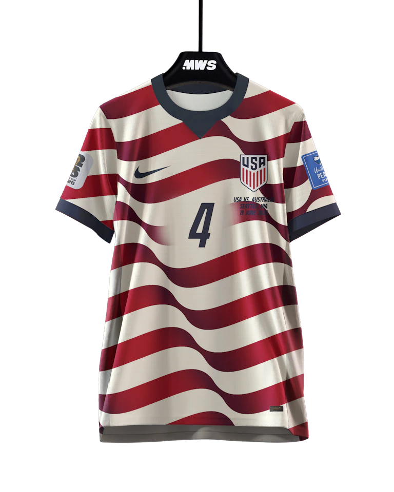 United States 팀의 Tyler Adams 셔츠