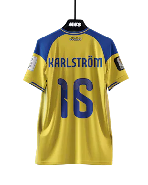 Maillot de Jesper Karlström (Suède)