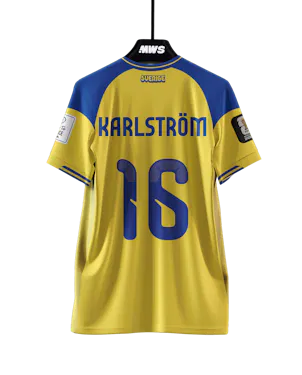 Maillot de Jesper Karlström (Suède)
