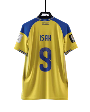 Maillot de Alexander Isak (Suède)