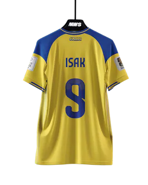 Shirt van Alexander Isak Zweden