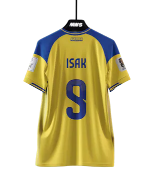 Shirt van Alexander Isak Zweden