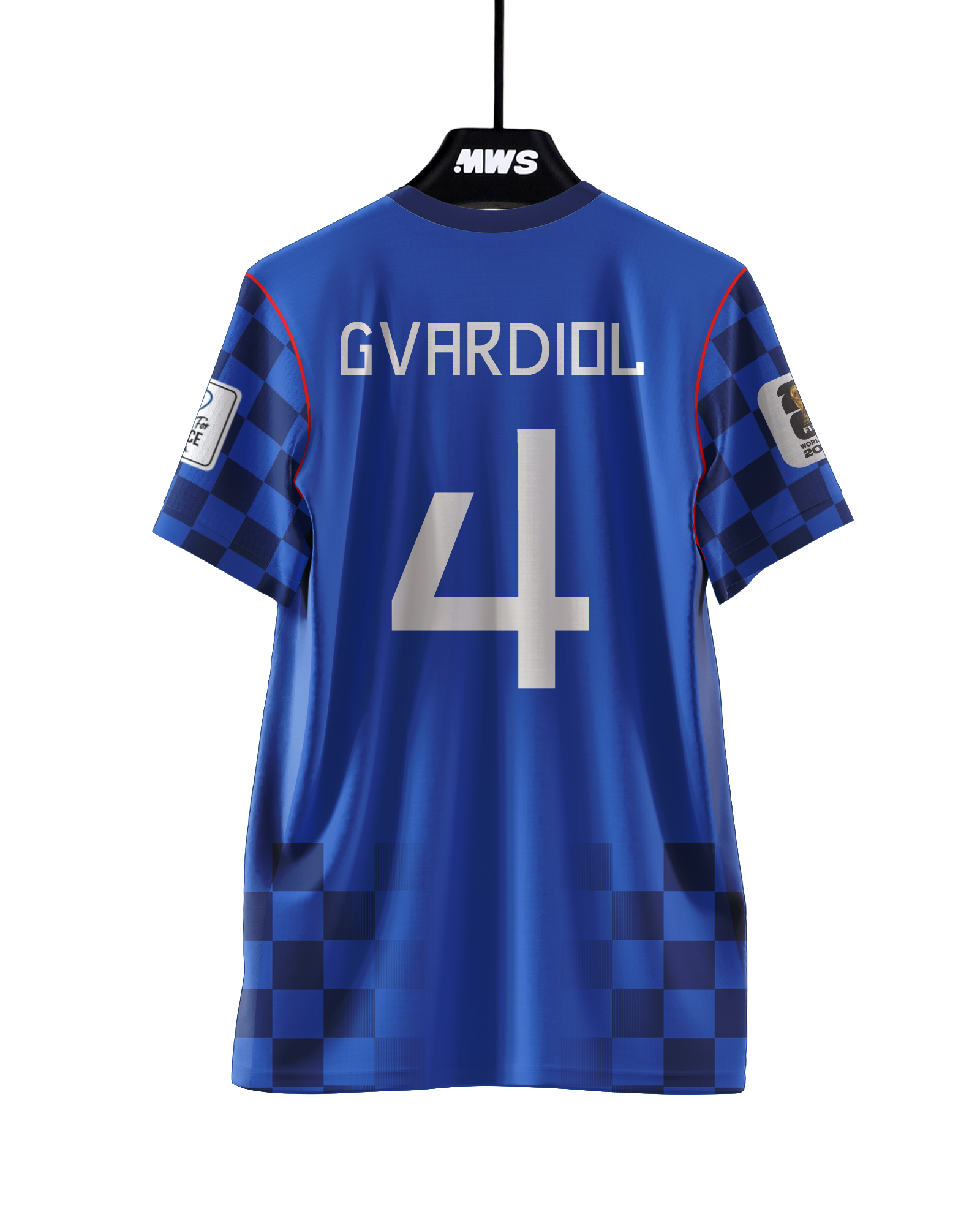 Joško Gvardiol | England - Croatia | MatchWornShirt