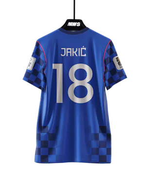 Kristijan Jakić | England - Croatia | MatchWornShirt