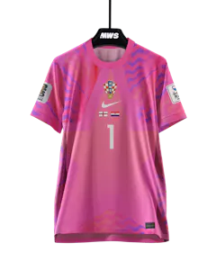 Camiseta Dominik Livaković Croatia