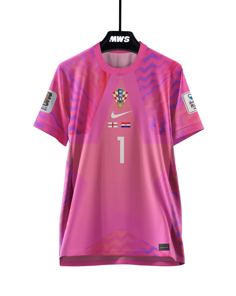 Camiseta Dominik Livaković Croatia