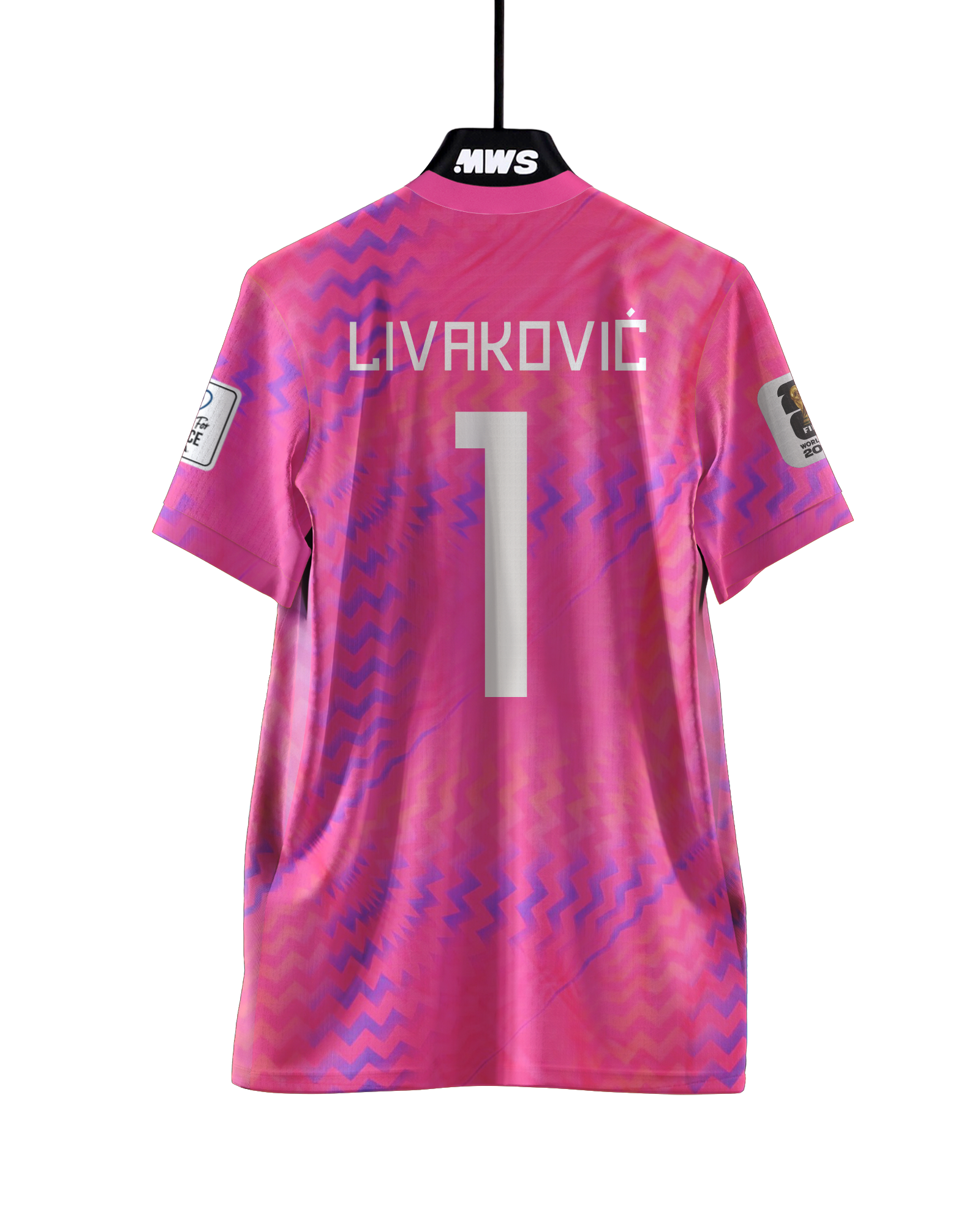 Dominik Livaković | England - Croatia | MatchWornShirt