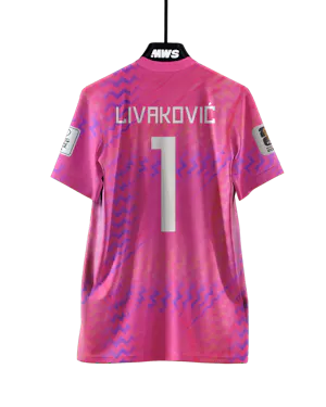 Camiseta Dominik Livaković Croacia
