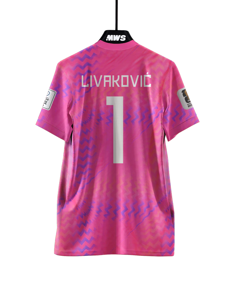 Camiseta Dominik Livaković Croatia