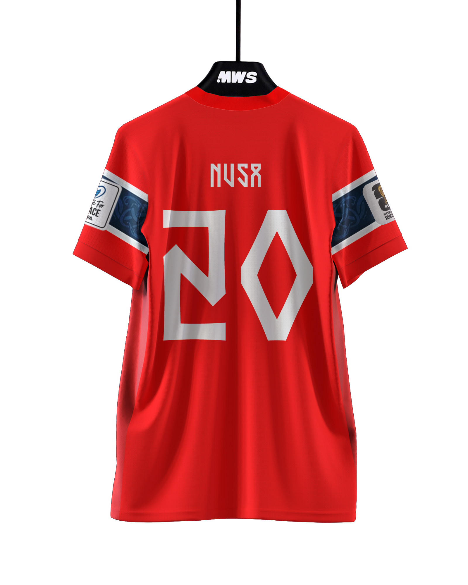 Antonio Nusa | Iraq - Norway | MatchWornShirt