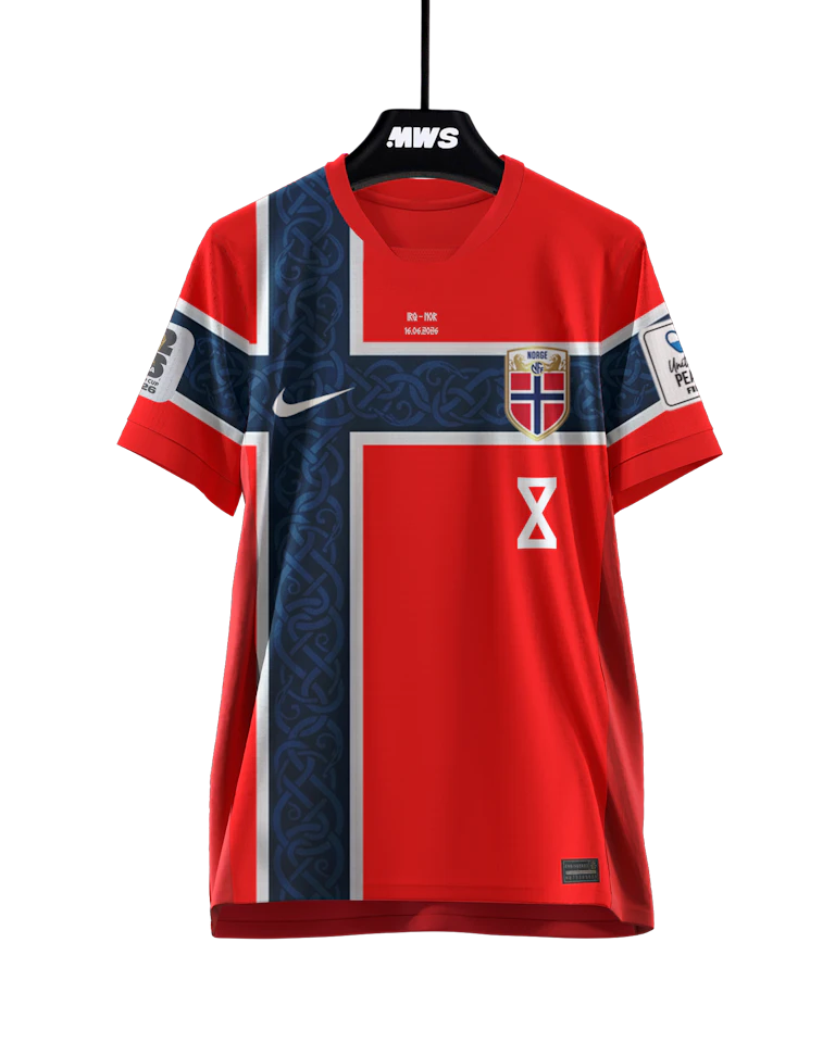 Camiseta Sander Berge Norway